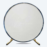 Aperturee Aperturee Denim Random Splicing Round Birthday Backdrop